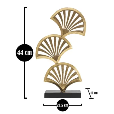 SCULTURA LIŚĆ TRIPLY 23,5 10 44 cm